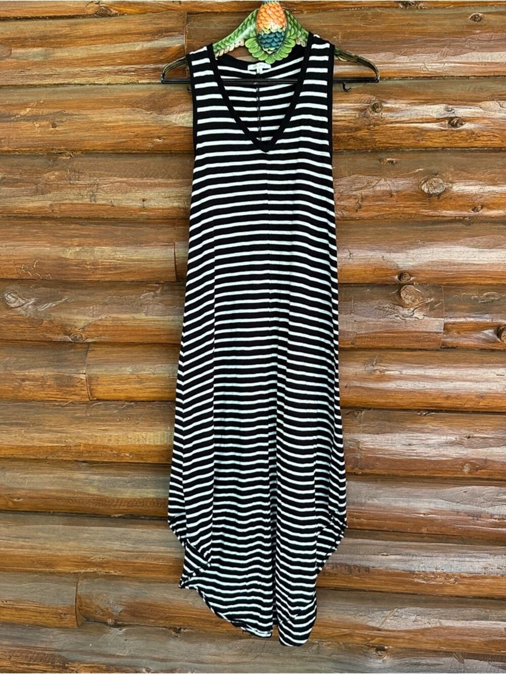 Z Supply Black and White Striped Tank Top dress